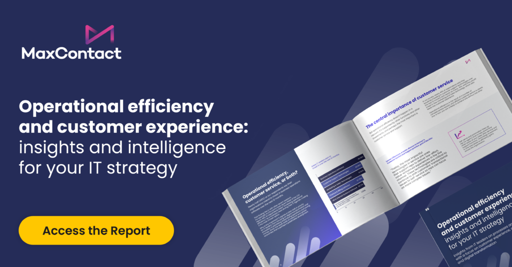 Operational efficiency and customer experience: insights and intelligence for your IT strategy