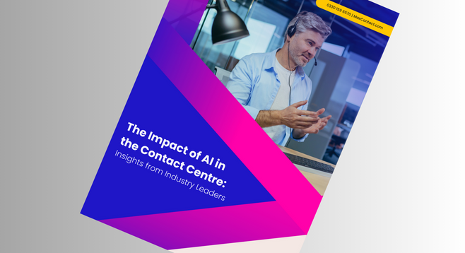 The Impact of AI in contact centres