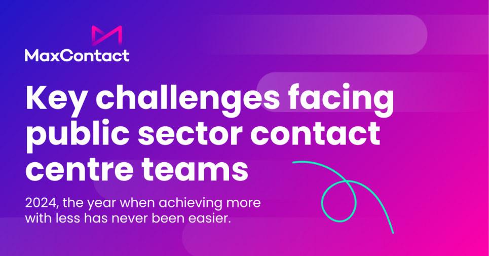 Public Sector - 2024 contact centre challenges